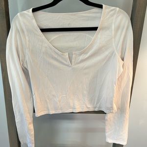 Lululemon Cropped long sleeve